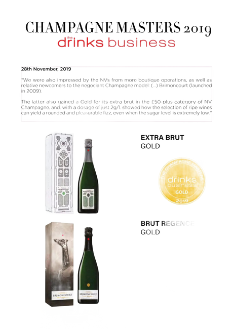 Champagne BRIMONCOURT - Extra Brut Grand Cru