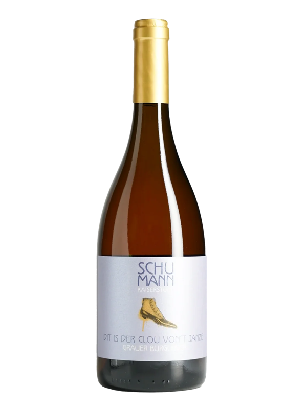  Weinhaus Bettina Schumann - Grauer Burgunder „Dit is der Clou von’t Janze"