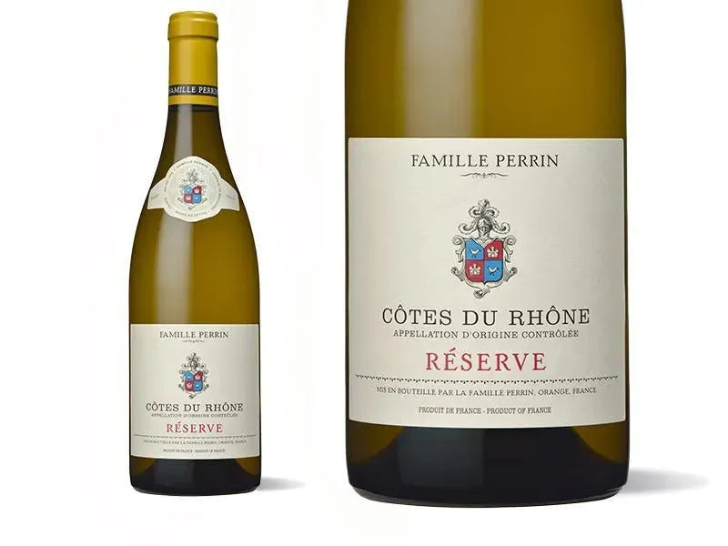 Famille Perrin -Réserve Côtes du Rhône Blanc - Weinagentur BELY - Home of Fine Wines