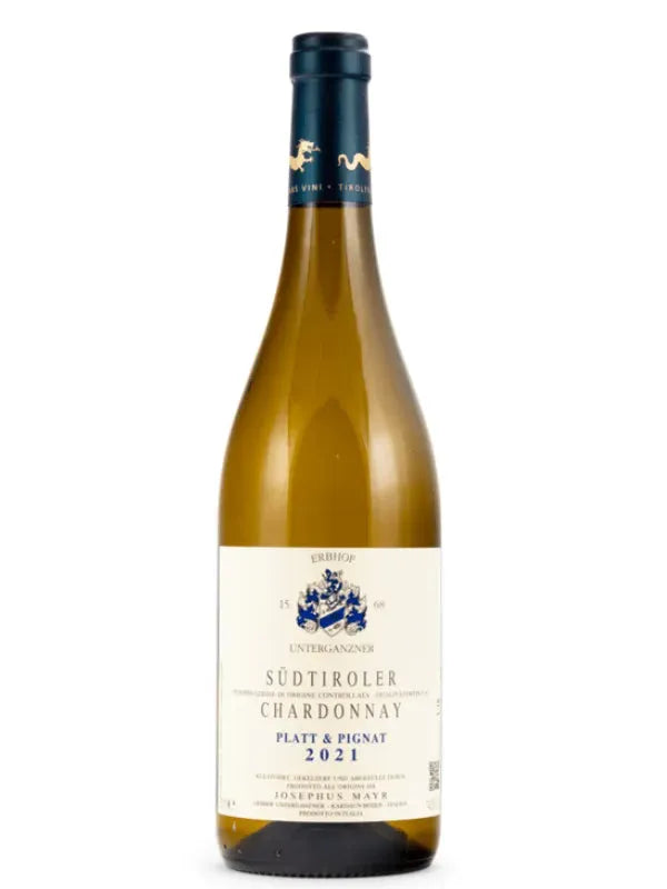 Weingut Erbhof Mayr-Unterganzner - Chardonnay Platt & Pignat DOC
